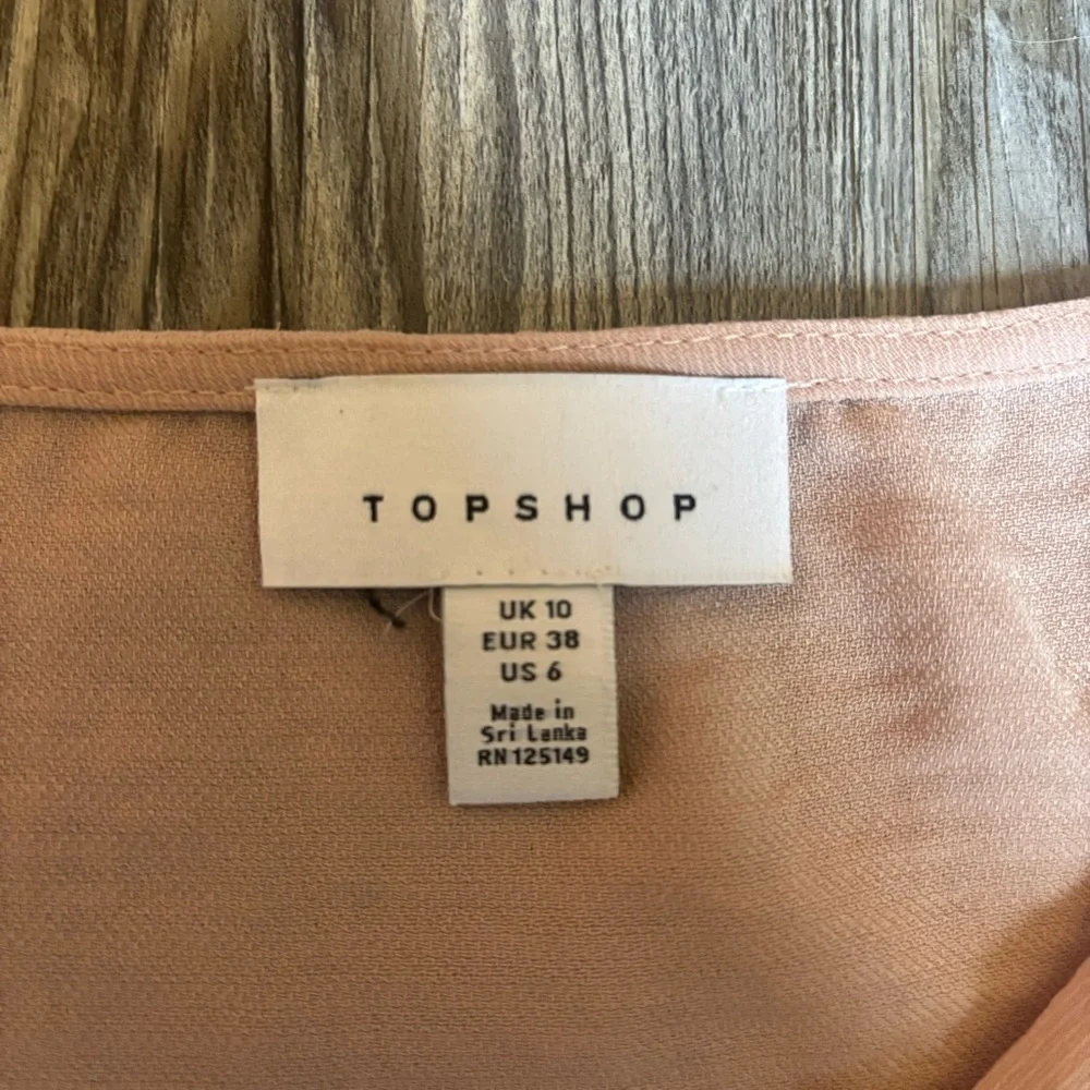 Topshop Ruffle Blouse - Picture 3 of 3
